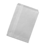 1/4 Flat Bag White 1000 pc/pack