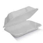 Clamshell Sugarcane 9 x 6 x 3 200pc/ctn