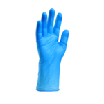 Large Gloves Vinyl Powder Free Blue 100pc/pk 1000pc/ctn