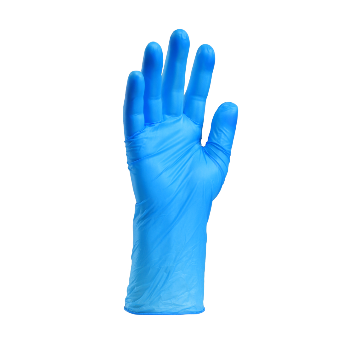 GLOVES Small Gloves Vinyl Powder Free Blue 100pc/pk 1000pc/ctn - Image 1