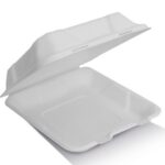 Clamshell Sugarcane 9" 200pc/ctn