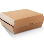 Dinner Box Corrugated Plain Brown 150pc/ctn