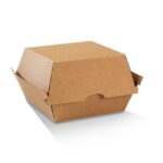 Burger Box Corrugated Plain Brown 250pc/ctn