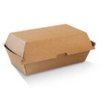 Snack Box Regular Corrugated Plain Brown 200pc/ctn