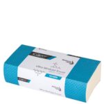 Towel Interleaved White Ultra Slim Fold 240mm x 230mm 2400pc/ctn