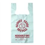 Medium Reusable Plastic Bags 100 pc/pk 1000 pc/ctn