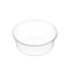 280ml Round Container Clear 100pc/pk 1000pc/ctn