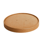 Vented kraft lid suits 500/750/1000ml Supa Bowl  250 pc/ctn