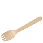 Wooden Spork 157mm 100pc/pack 2000pc/ctn
