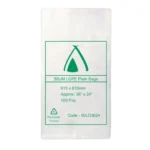 50LD3628 50UM LDPE BAGS (36X28") 915 X 710 MM